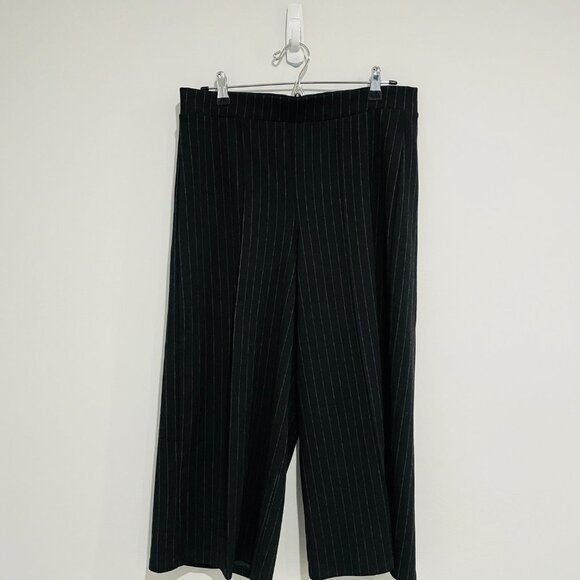 Zara Women Collection Grey Strip Top and Pants Set - Picture 9 of 16
